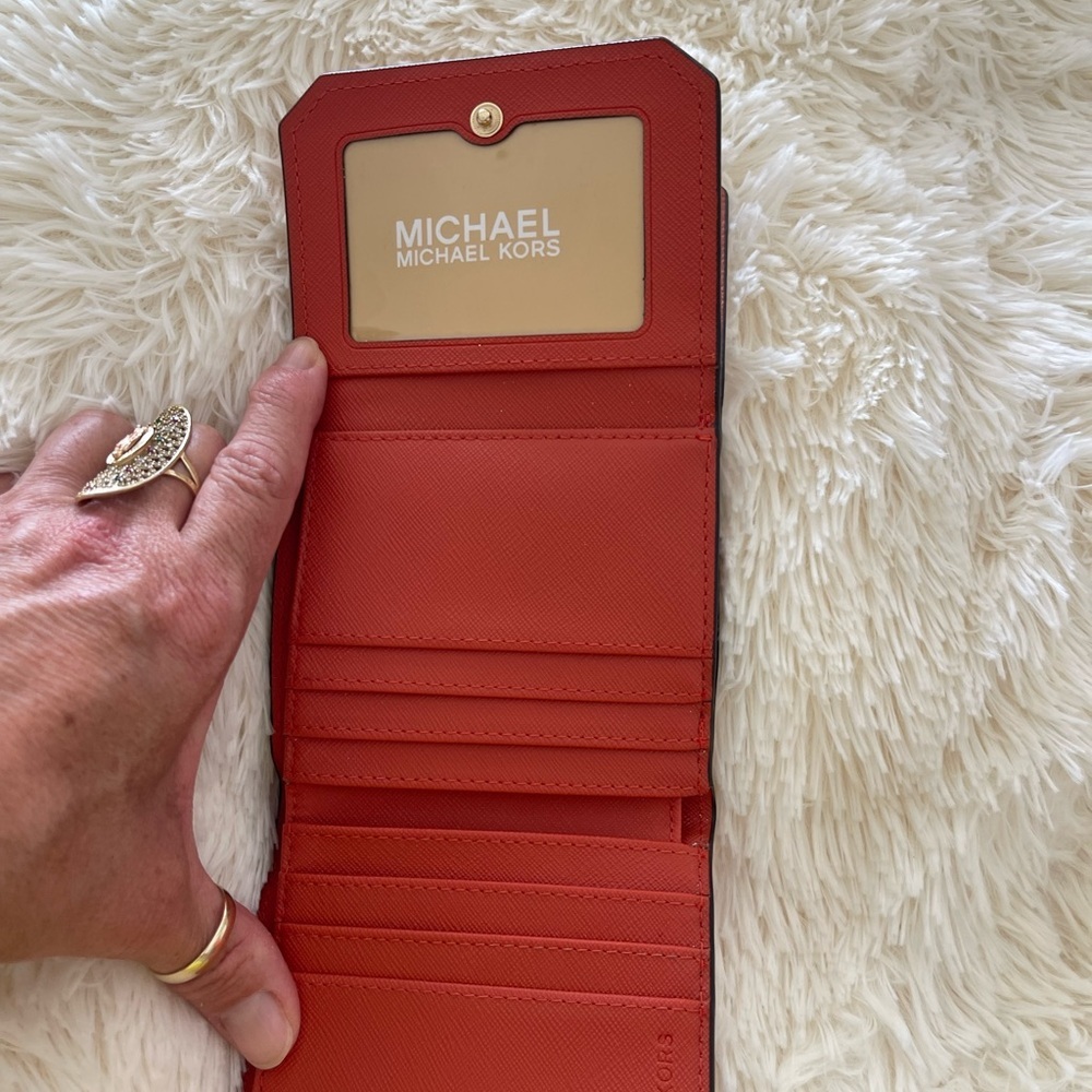 Michael Kors Burnt Orange Wallet - Picture 3 of 4